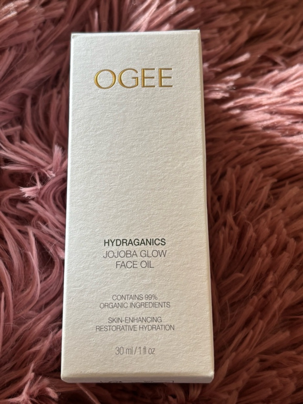 OGEE Hydraganics Jojoba Glow Face Oil - White